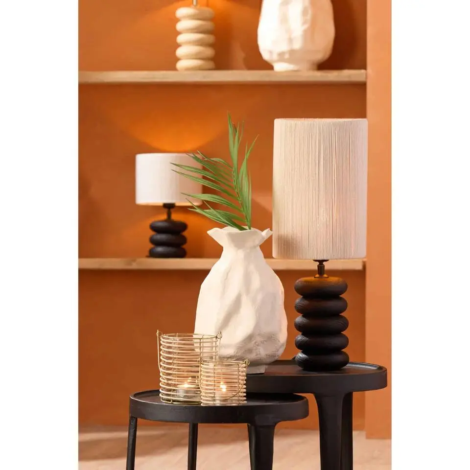 Lampenkap Medana - Wit - 25x25x36cm