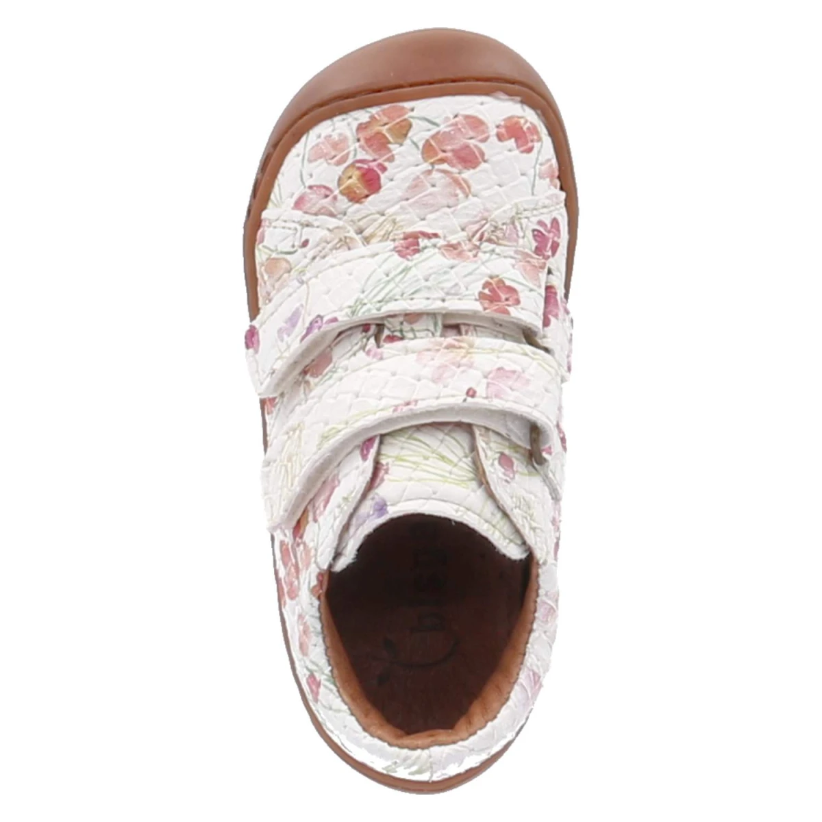 BisgaardKlettschuhe HALE V - flower print white