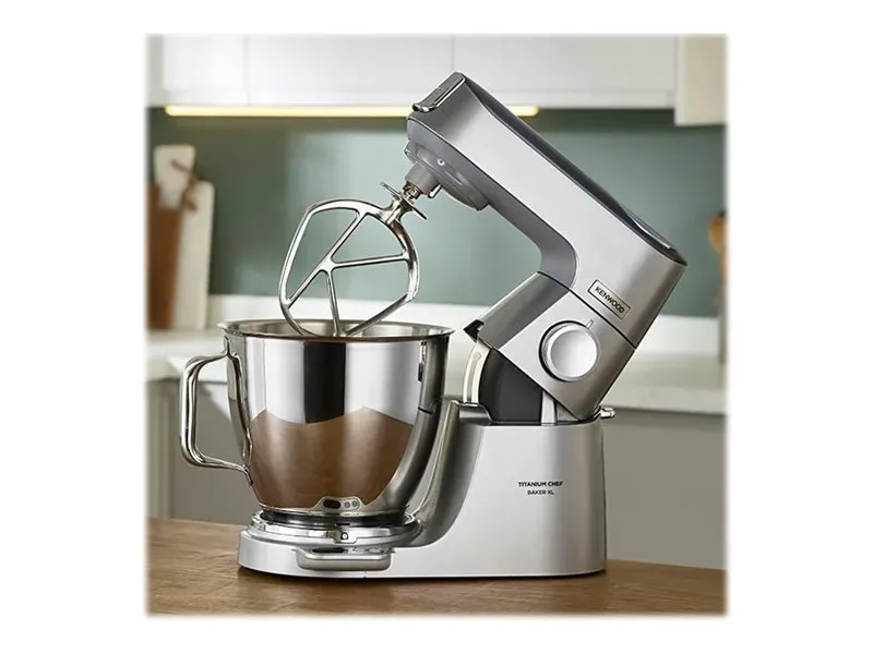 Kenwood Titanium Chef Baker XL KVL85.124SI - Køkkenmaskine - 1200 W - sølv
