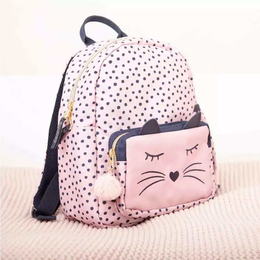 Depesche Rucksack Katze Princess Mimi 28 x 24 cm rosa