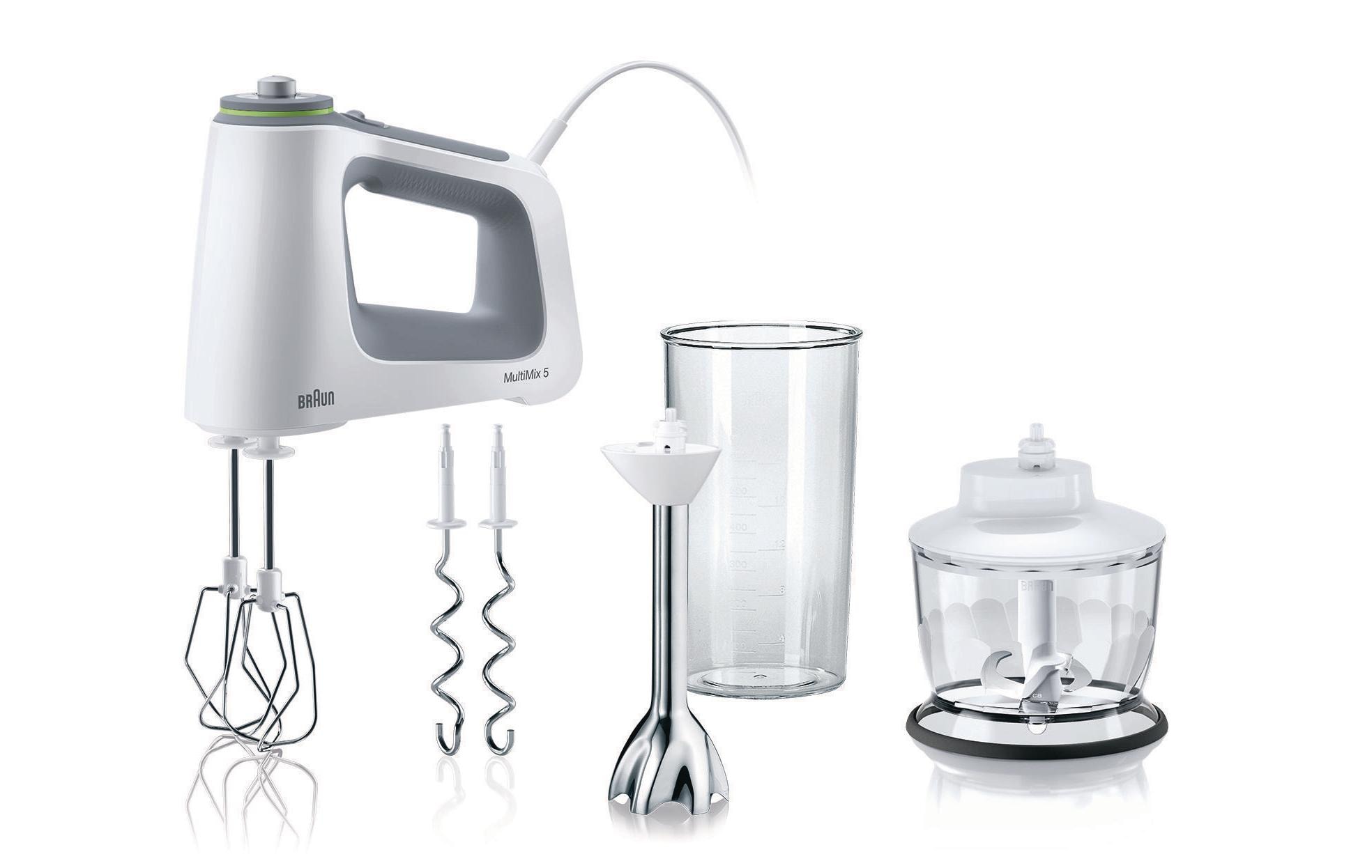 Handmixer MultiMix 5 HM5137WH Weiss/GrauHandmixer