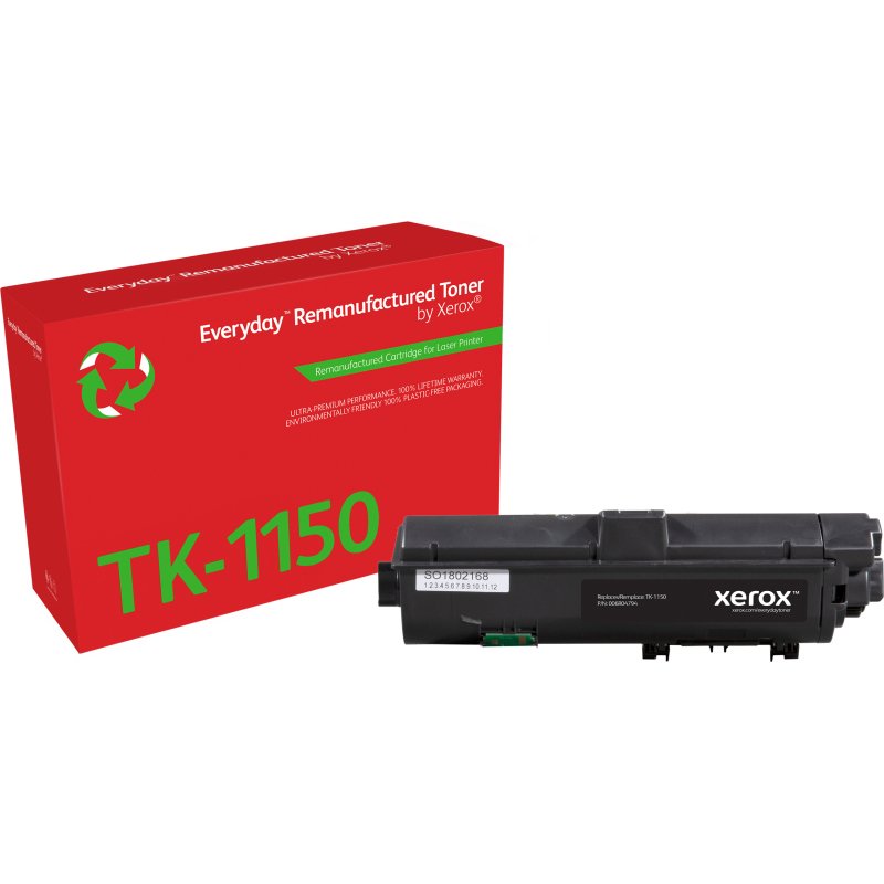Toner remanufacturé Noir Everyday™ de Xerox compatible avec Kyocera TK-1150, Capacité standard