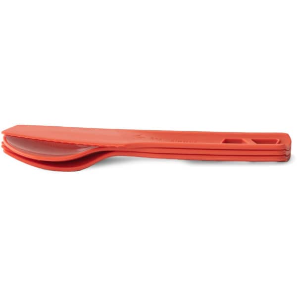 Couvert randonnée SEA TO SUMMIT PASSAGE CUTLERY SET 3PC ORANGE