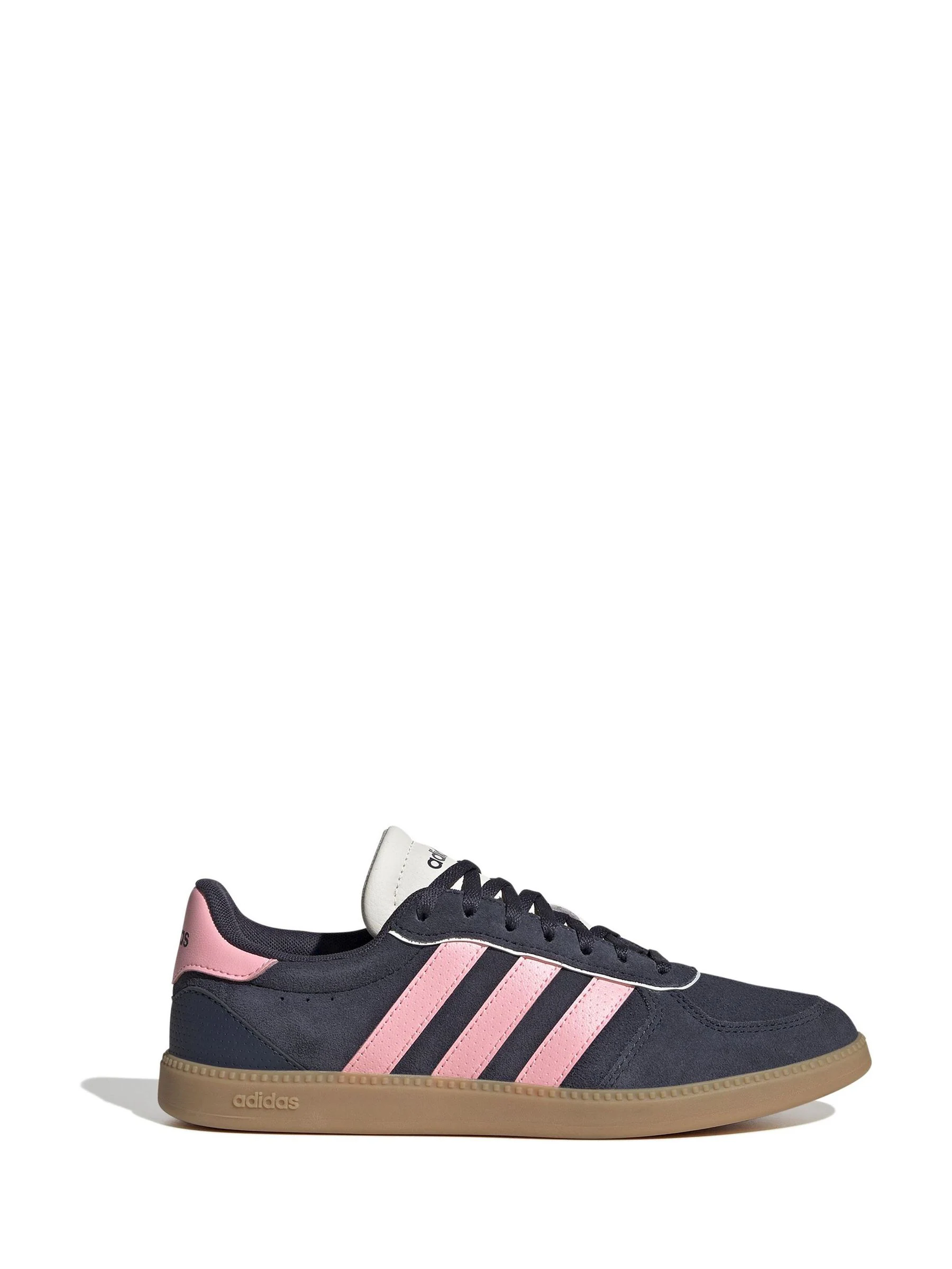 Donkerblauw/roze - adidas Breaknet Sleek sneakers