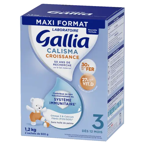 Calisma croissance 1,2kg - Lait infantile - Lot x3