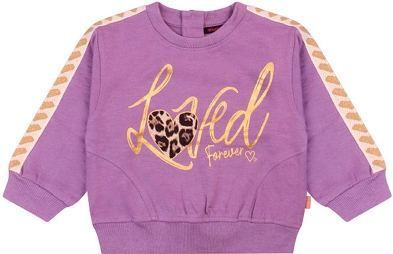 Bakkaboe meisjes sweater - Lavendel