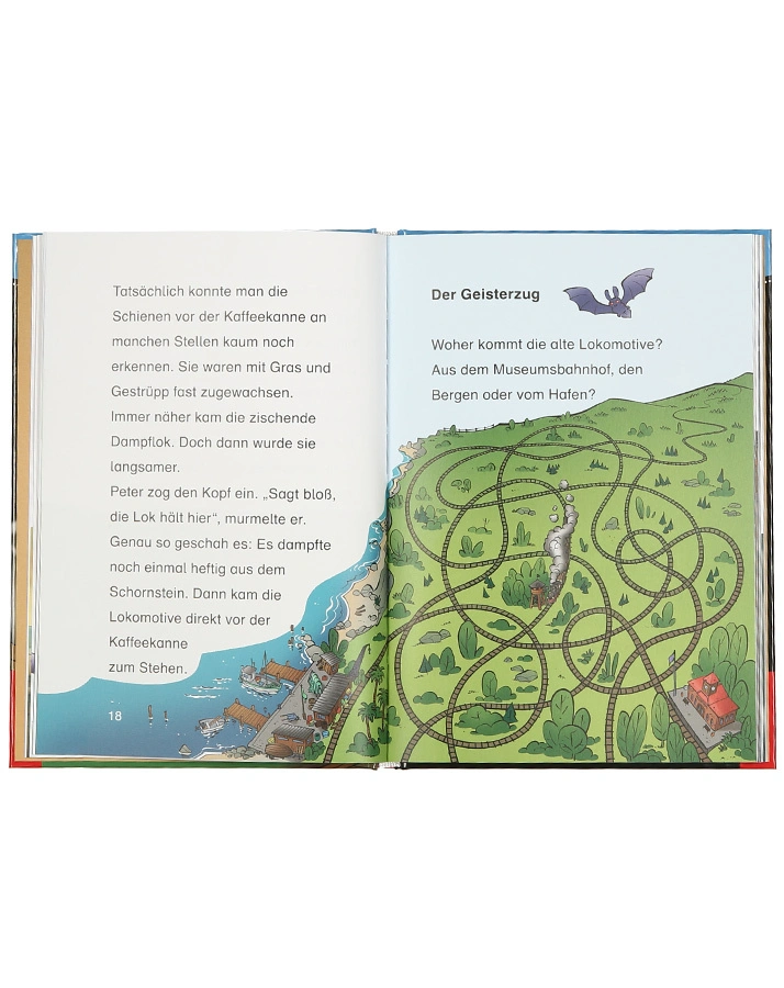 Bücherhelden / Die drei Kids, Hilfe, Geisterzug!