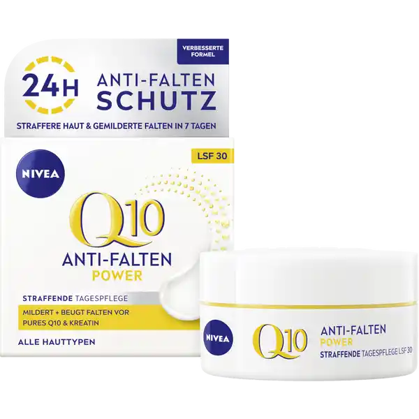 Q10 Anti-Falten Power Straffende Tagespflege LSF30