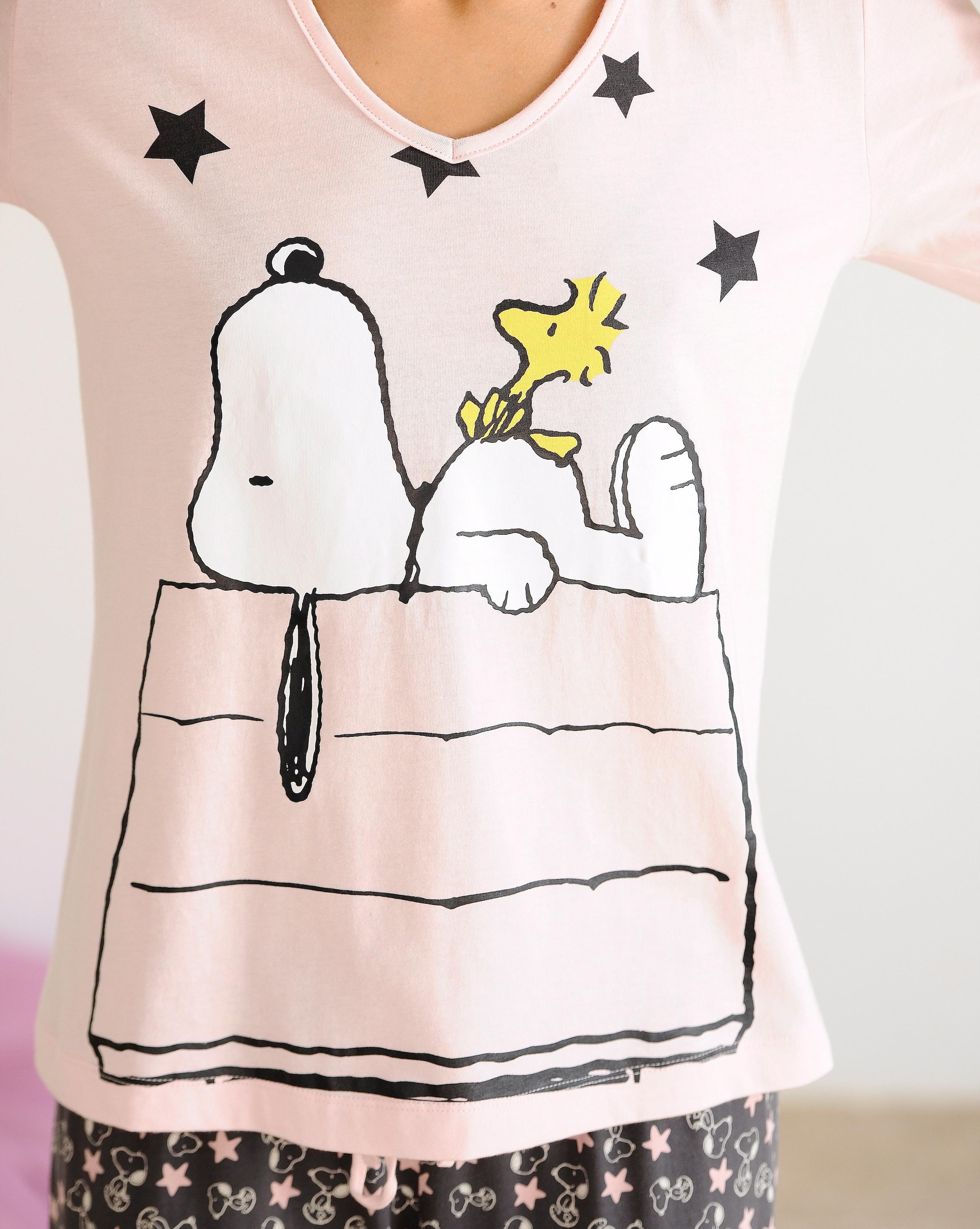 Peanuts Pyjama, 2 Stk. in langer Form im niedlichen Snoopy-Design