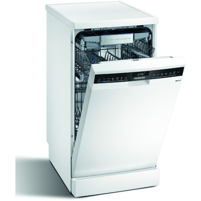 Siemens Stand-Geschirrspüler iQ500 SR25ZW11ME Weiß