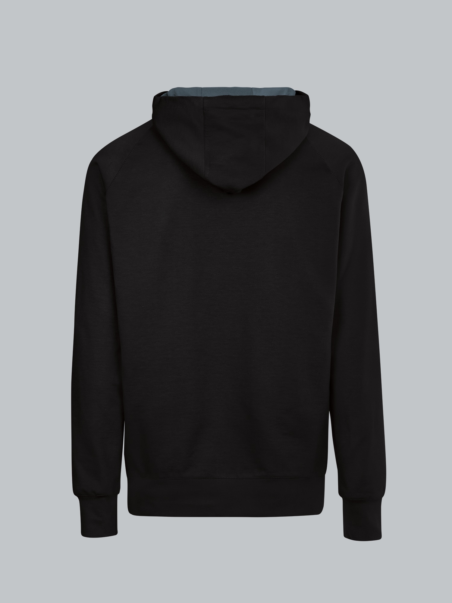 Kapuzensweatshirt aus Biobaumwolle Schwarz