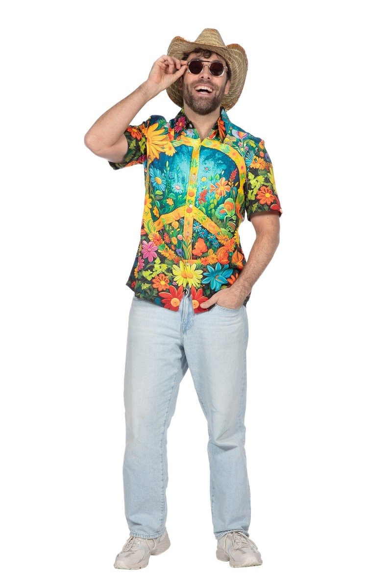 Hawaii Blouse Heren Hippie