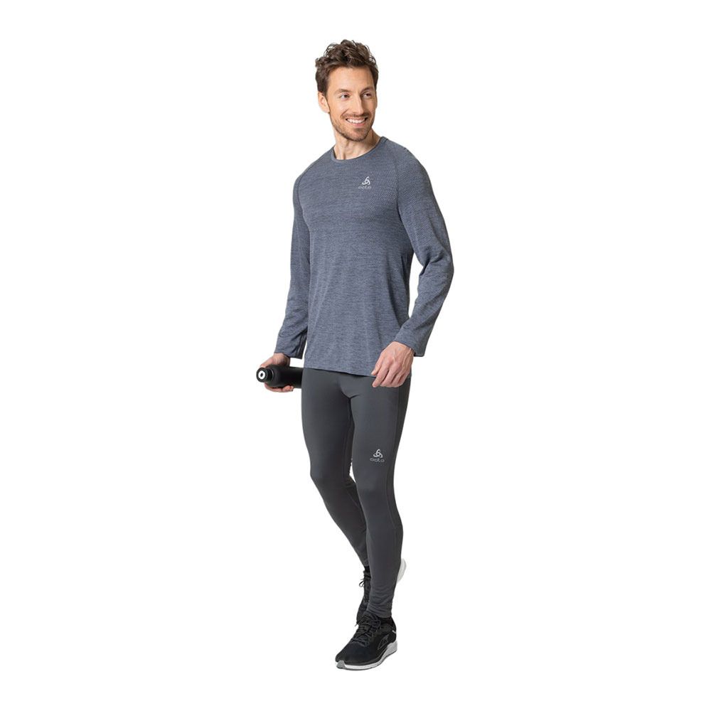 Odlo ESSENTIAL SEAMLESS - Maillot Homme folkstone gray melange