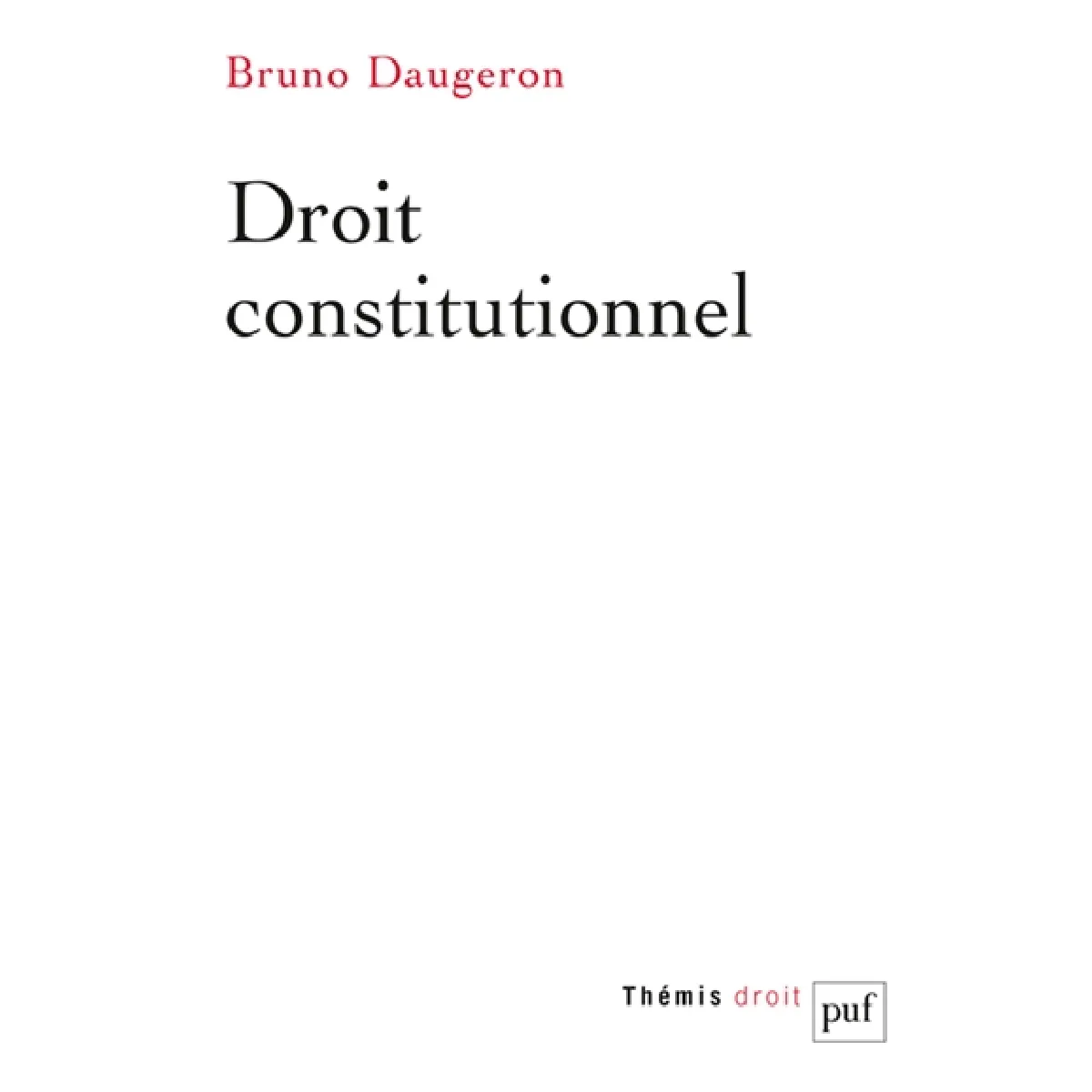 Droit constitutionnel