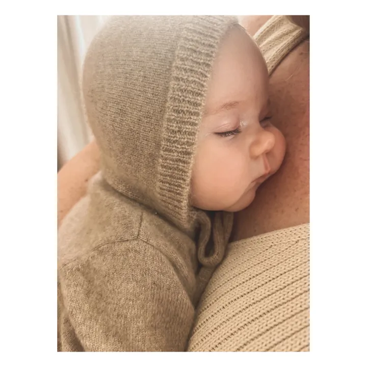 My Little Freckle Bonnet Cachemire Bio | Camel