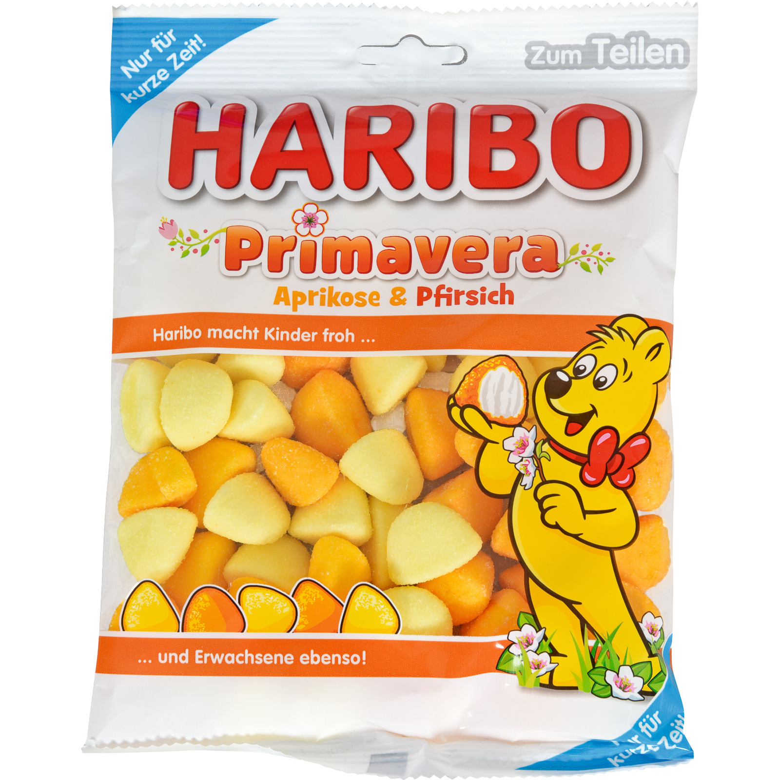Haribo Primavera Aprikose&Pfirsich 175g