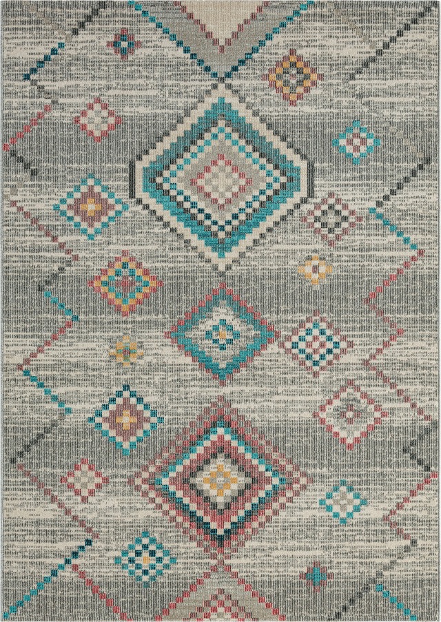 merinos Teppich »Salsa Outdoor 54509« rechteckig 4 mm Höhe In- und Outdoor geeignet, Aussenbereich, Balkon, robust, Vintage