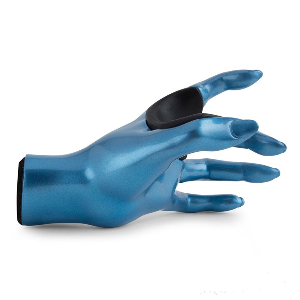 GuitarGrip Valkyrie Female Hand Blue gitaarhanger
