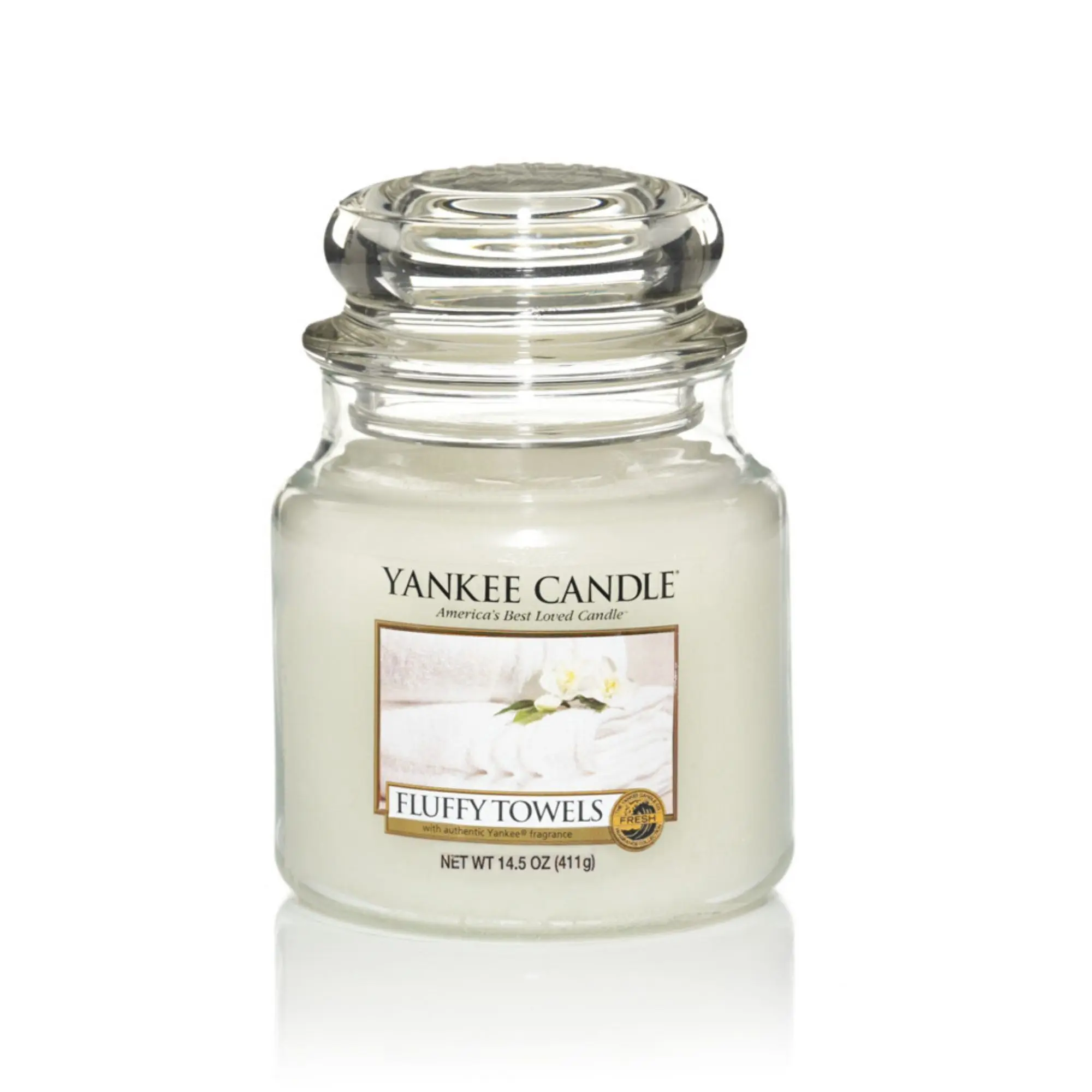 Yankee Candle - Fluffy Towels Bougie Parfumée- Bougie
