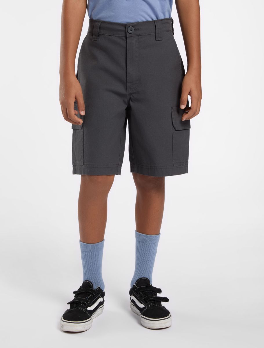 Dickies Youth Ripstop Cargo Short Charcoal
