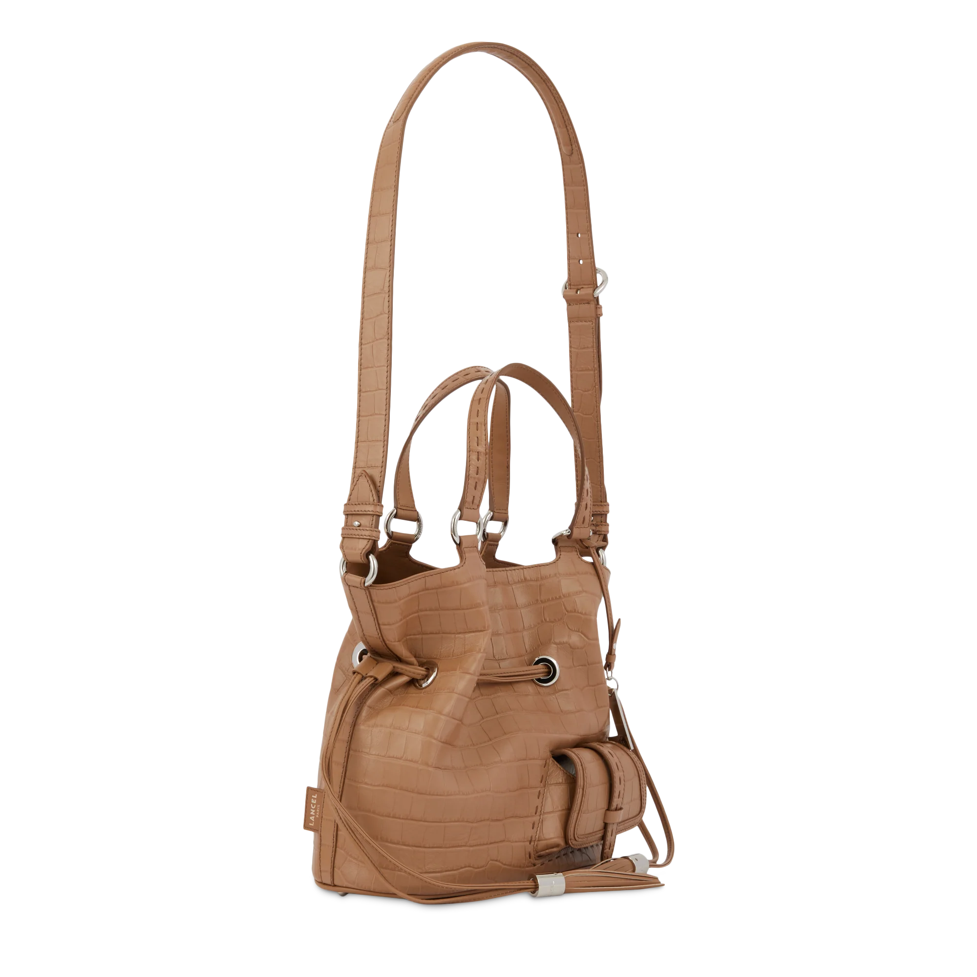 Sac seau M Premier Flirt de Lancel-Granit