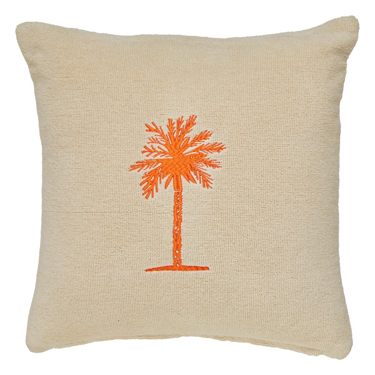 COUSSIN EPONGE BRODE YUCATAN 38X38CM