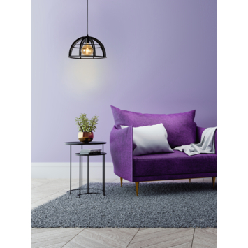Lucide hanglamp Dikra zwart Ø40 cm