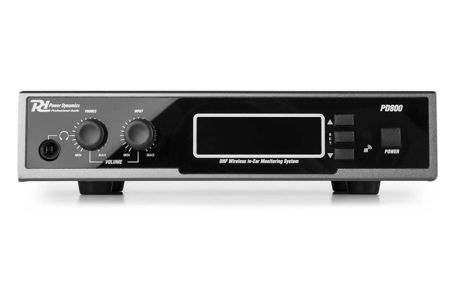 In-Ear Monitoring-System PD800<br>Kabelloses In-Ear-Monitoring-System mit Koffer