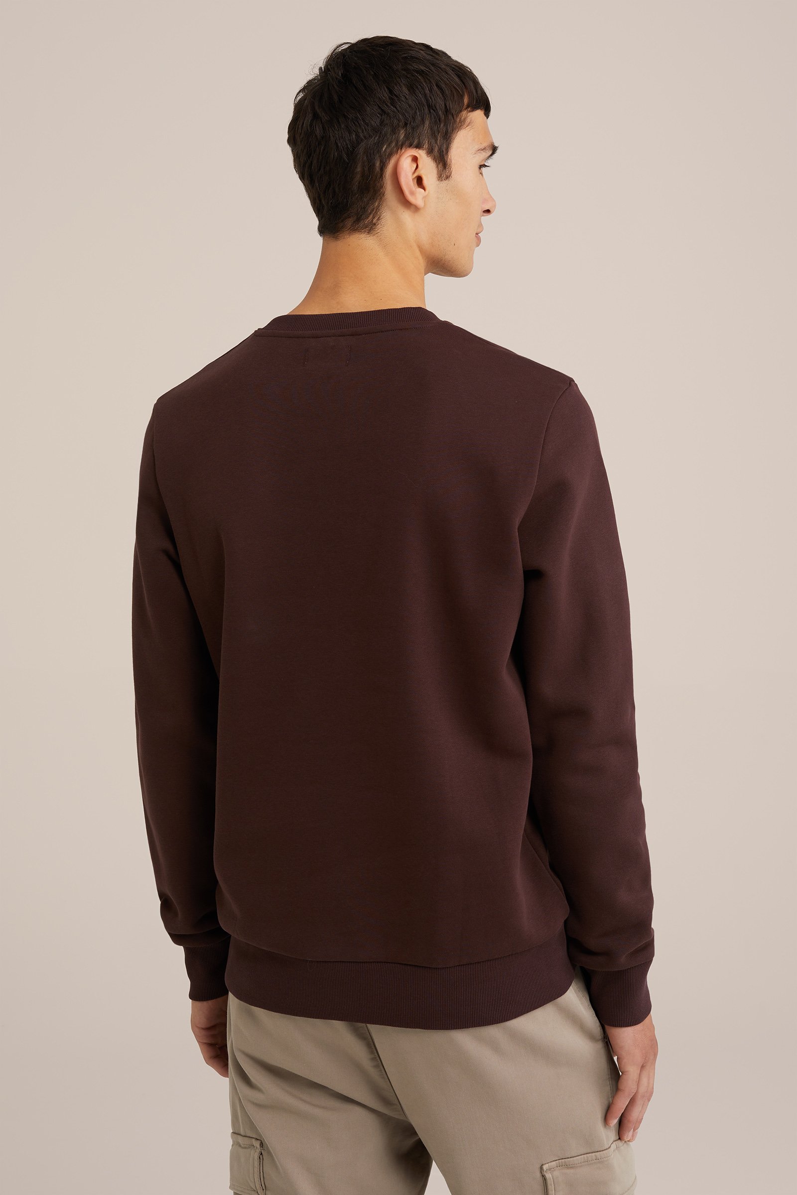 sweater WE Fashion Donkerbruin