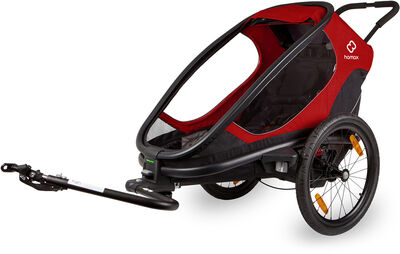 Hamax Outback ONE Sykkelvogn, Red/Black