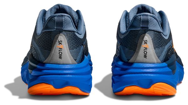 Chaussures Running Hoka Skyflow Bleu/Orange Homme