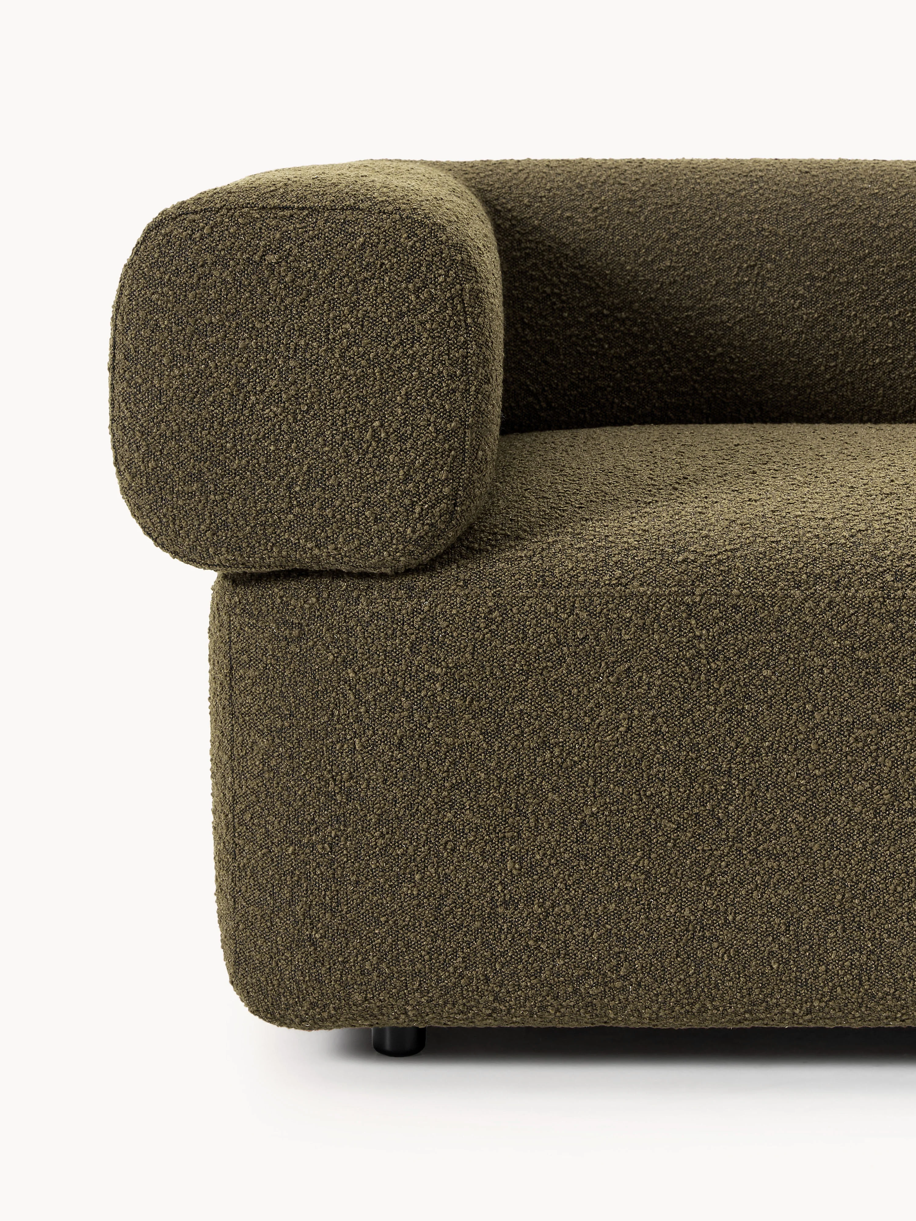 Modulaire bouclé bank Anton (4-zits)