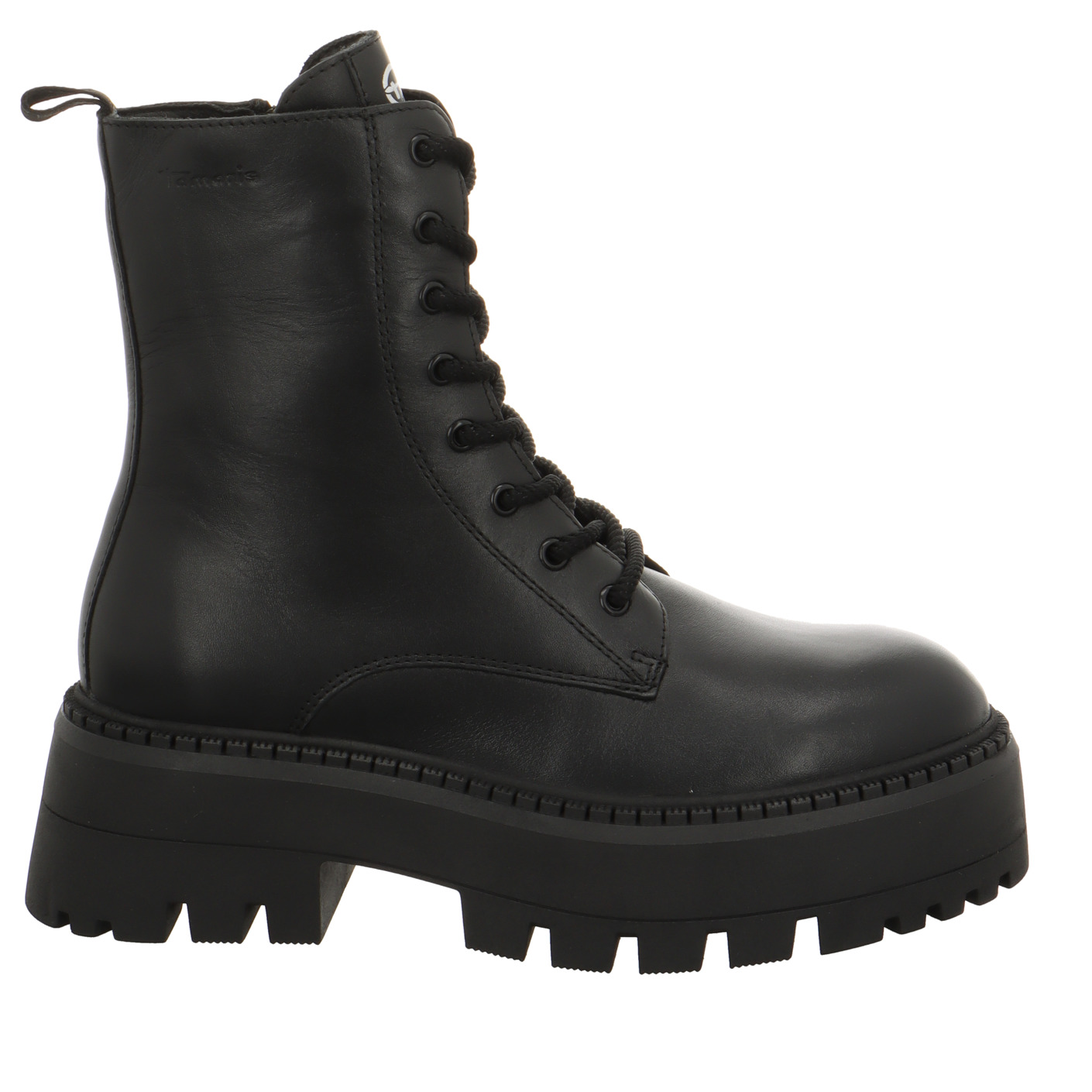 Schnürboots schwarz