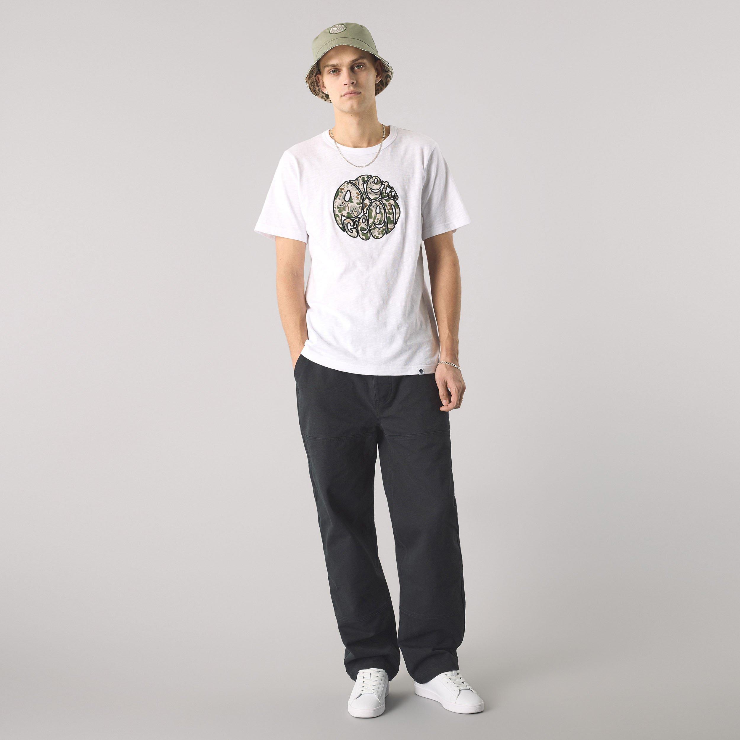Pretty Green Aquarelle Print T Shirt