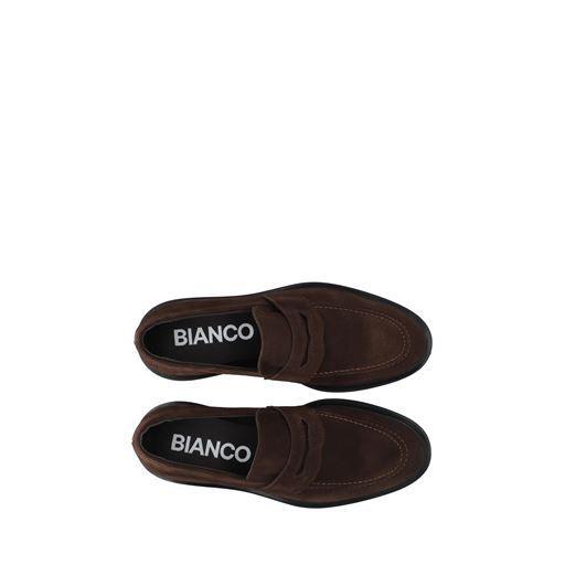 Bianco BIAFelix Loafers, Dark Brown, 44