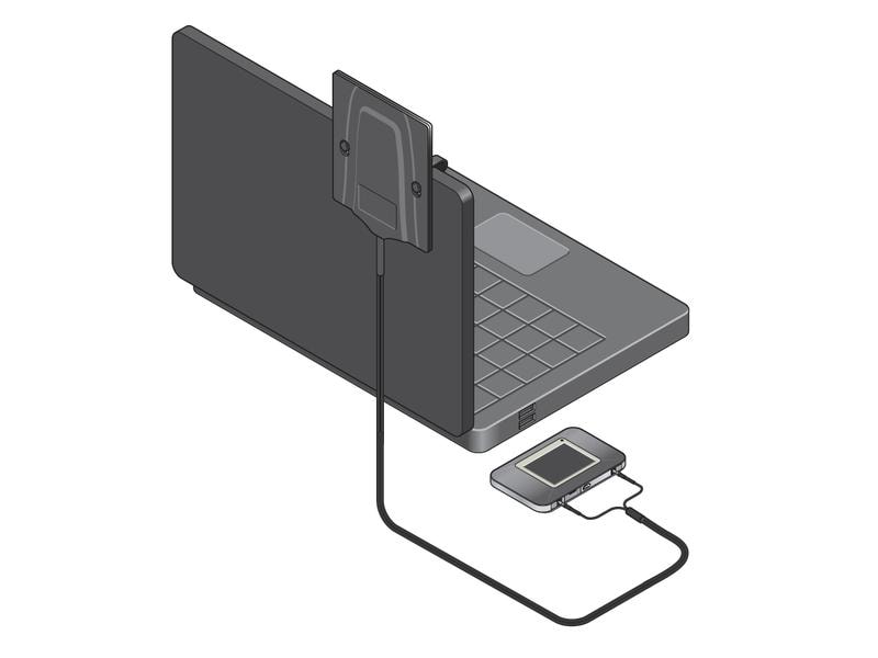 Netgear LTE-Antenne Omnidirektional MIMO SMA/TS-9 2.5 dBi R Omnidirektionale MIMO Antenne