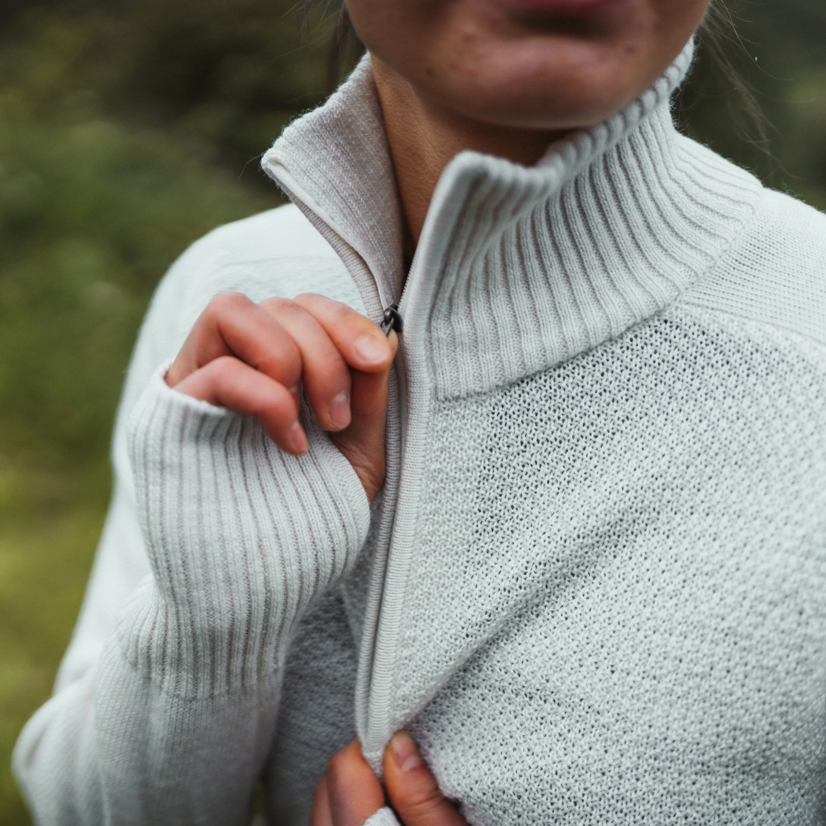 Ulriken Light Merino Jumper Women Vanilla White