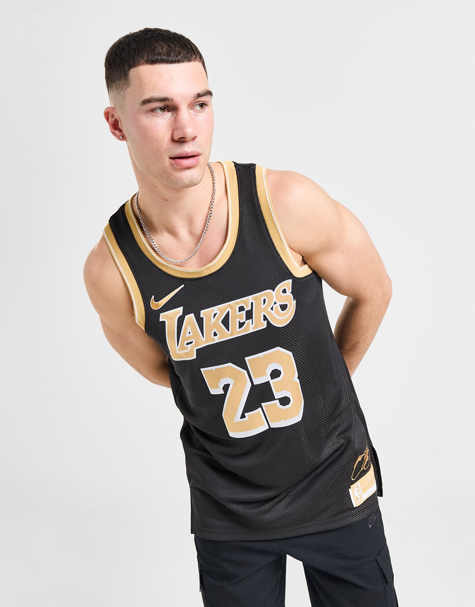 Nike Maillot NBA LA Lakers James #23 Select Series Homme