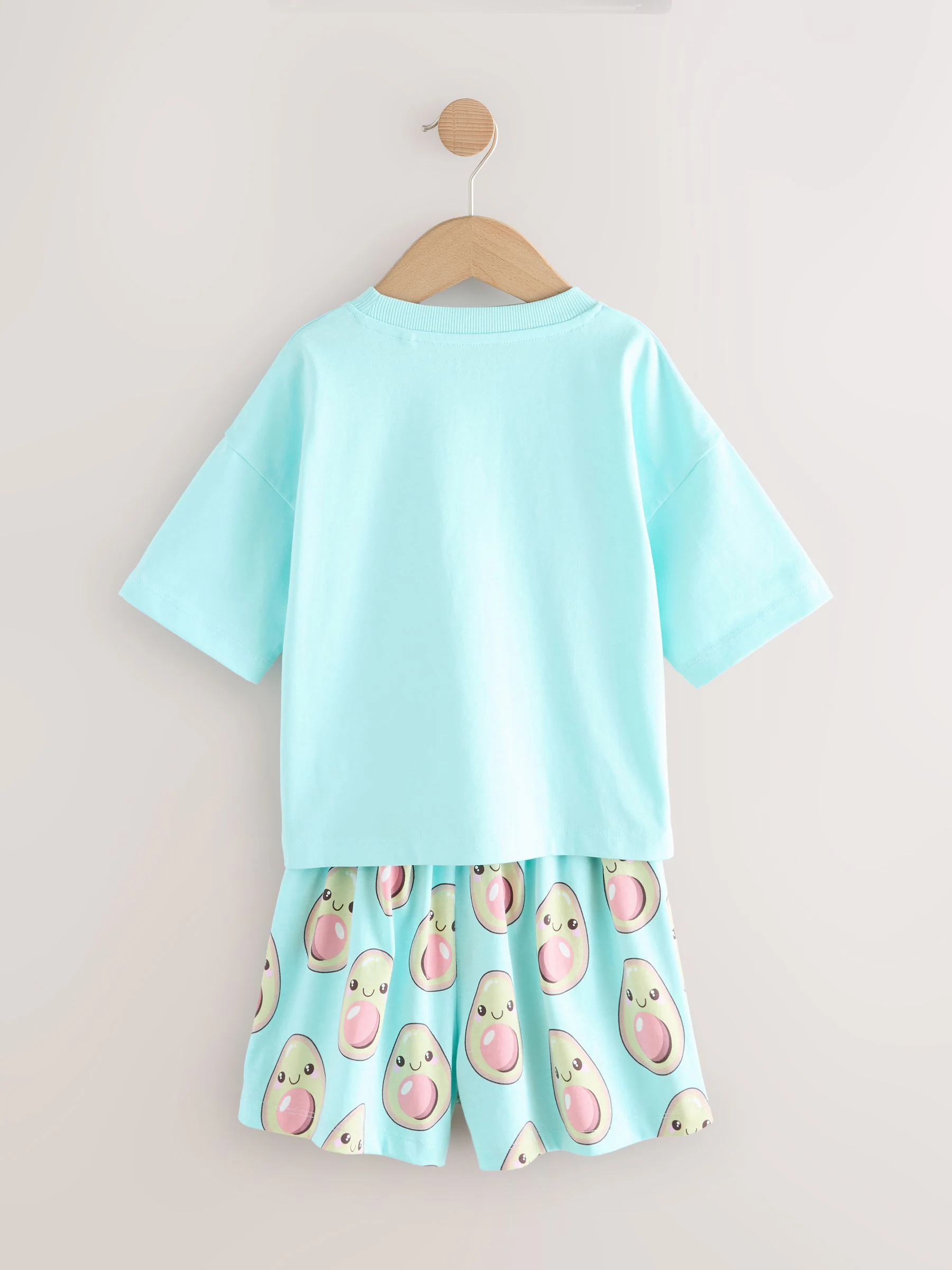 Roze/blauw - Set van 3 pyjama's (3-16 jr)