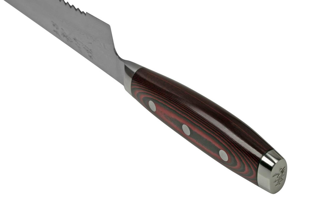 Yaxell Super Gou 37138, 161 laags damaststaal broodmes, 27 cm