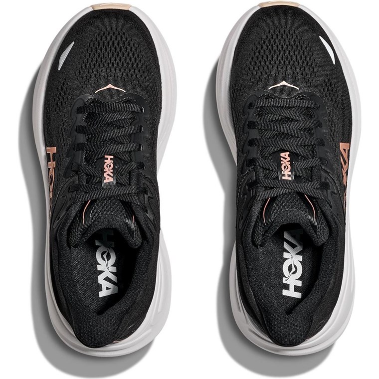 Hoka W Bondi 9 Black/Rose Gold