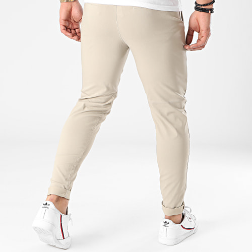 Pantalon Chino Skinny Beige