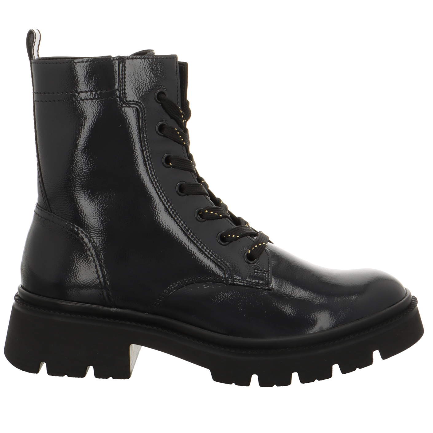 Schnürboots blau