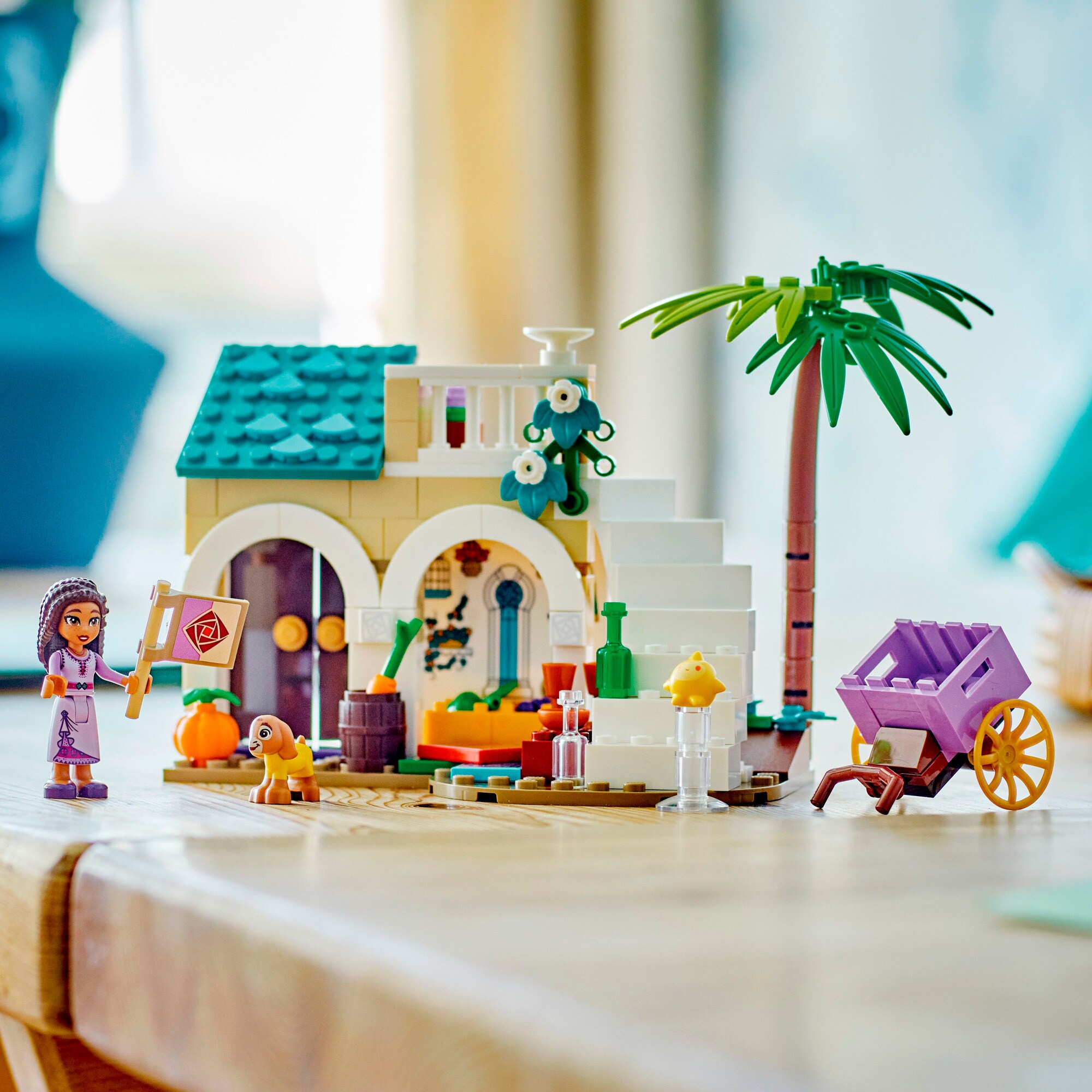 LEGO Konstruktionsspielzeug Disney Wish Asha in der Stadt Rosas
