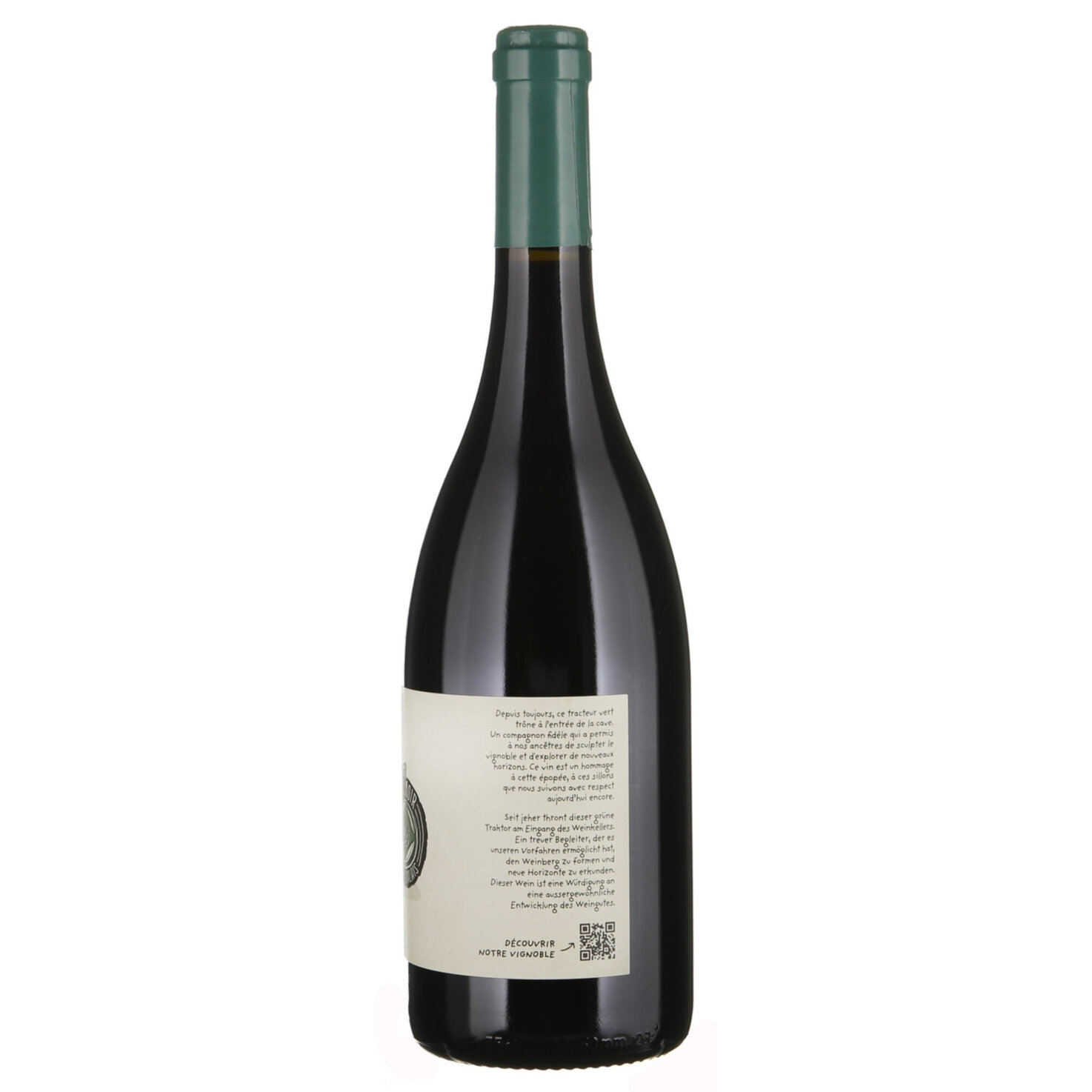 Valais AOC Pinot Noir Tracteur Leon Chai du Baron -75cl