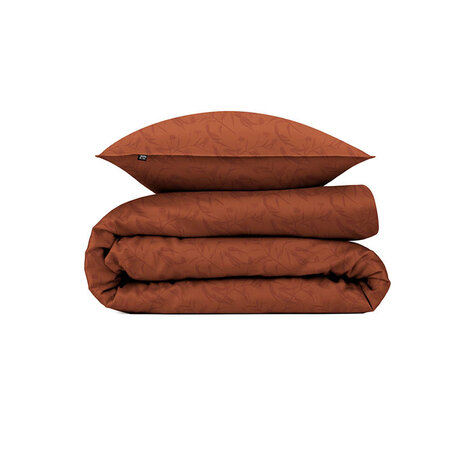 Dekbedovertrek Fiora di Satinado - Copper Orange