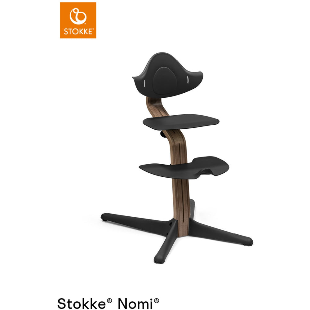 Køb Stokke® Nomi® Stol Valnød Black