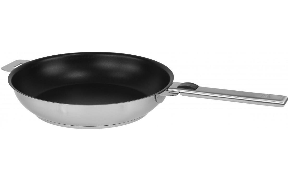 Bratpfanne Strate 28 cm, Antihaft<br>Hochwandige Edelstahlpfanne mit Antihaftbeschichtung