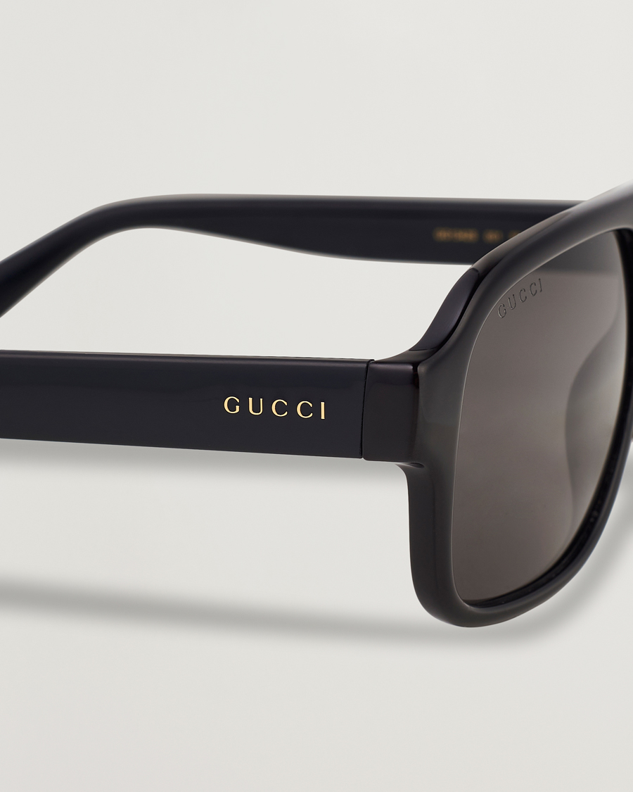 Gucci GG1342S Sunglasses Black Smoke