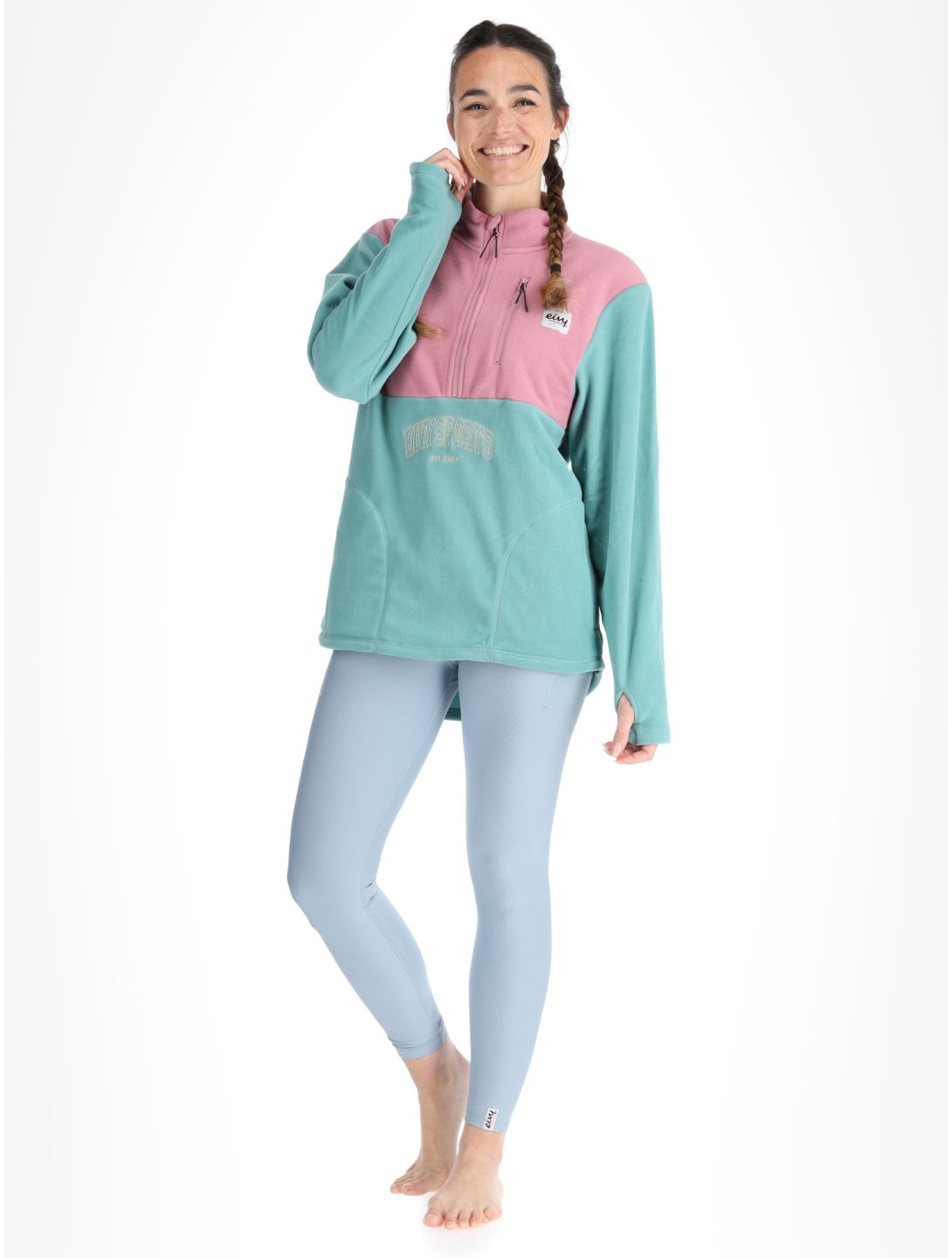 Techlight Halfzip Fleece trui dames